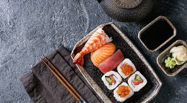 raw sushi data